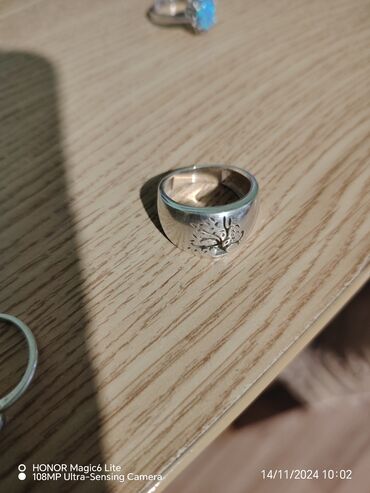 Prstenje: Unisex prsten, Handmade, Materijal: Srebro — 8