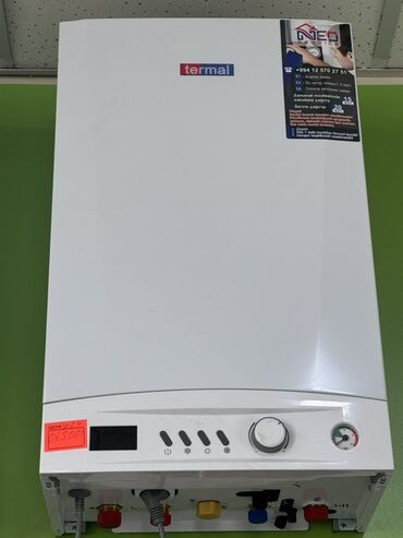 Tavan: Kombi Termogas 24 kVt, Pulsuz quraşdırma, Zəmanətli, Kredit var