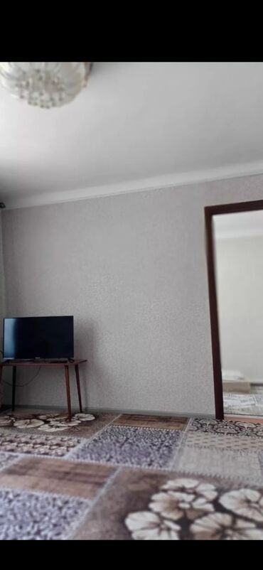 домик совхоз фрунзе: 55 кв. м, 3 бөлмө, Унаа токтотуучу жай, Забор, тосулган