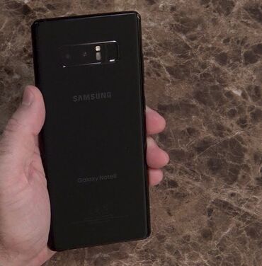 б у телефоны ми: Samsung Galaxy Note 8, 64 ГБ, түсү - Кара