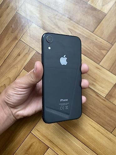 IPhone Xr, Б/у, 64 ГБ, Черный, Защитное стекло, Чехол, Кабель, 78 %