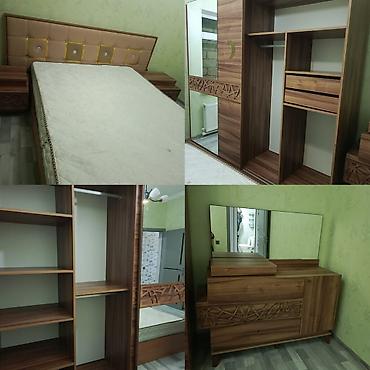 Digər mebel: Ema*💥Yataq Mebeli 560₼Satilir* Qiymət sondu❗Matras daxil. Baza yoxdu — 1
