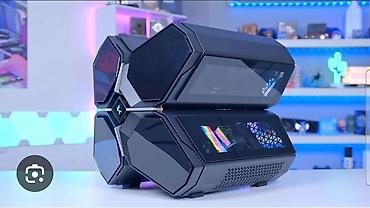 Корпус ПК, Новый, Mini-ITX, цвет - Черный