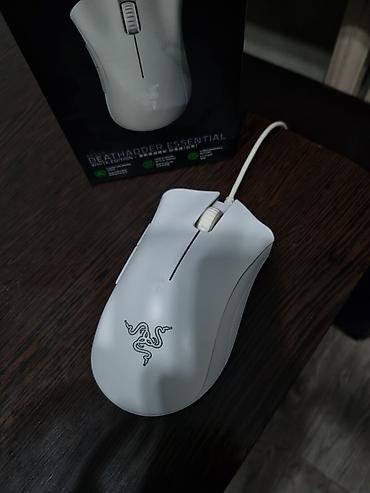 razer viper ultimate: Игровая мышь Razer DeathAdder Essential White Edition (проводная) - — 2
