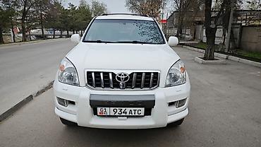 тлк 80: Сдаю в аренду! I’m renting out a white Toyota Land Cruiser Prado, 4.0 — 4