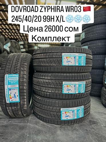 зимние шины на матиз цена: DOVROAD ZYPHIRA WR03🇨🇳 245/40/20 99Н X/L ❄️❄️❄️❄️ Баасы 26 мин сом — 1