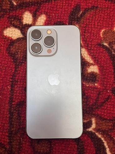 iphone cs max: IPhone 13 Pro, Б/у, 128 ГБ, Голубой, Защитное стекло, Чехол, Кабель, 75 % — 3
