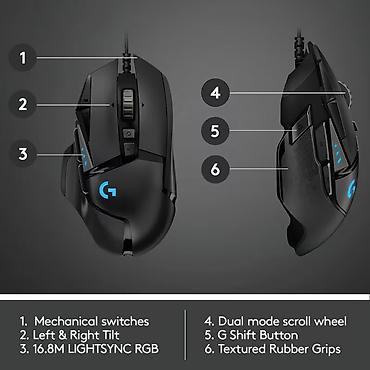 yeni hub: Logitech G502 HERO Gaming Mouse 🔹 Vəziyyət: Tam yeni, istifadə — 3