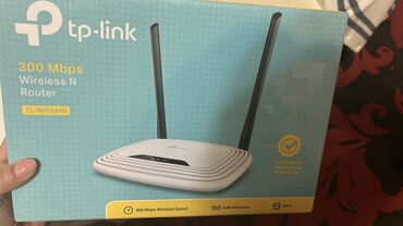 Modemlər və şəbəkə avadanlıqları: TP-Link şirkətinin simsiz N routeri, 300 Mbps sürət təmin edir. İki lalafo.az -da Modemlər və şəbəkə avadanlıqları: TP-Link şirkətinin simsiz N routeri, 300 Mbps sürət təmin edir. İki
