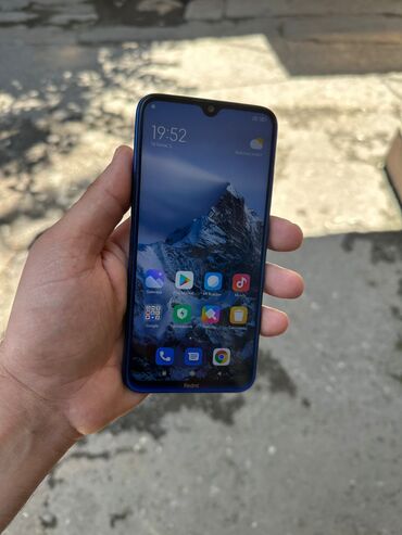 фотоаппарат canon 6d mark 2: Xiaomi Redmi Note 8, 64 GB, rəng - Göy, 
 Barmaq izi