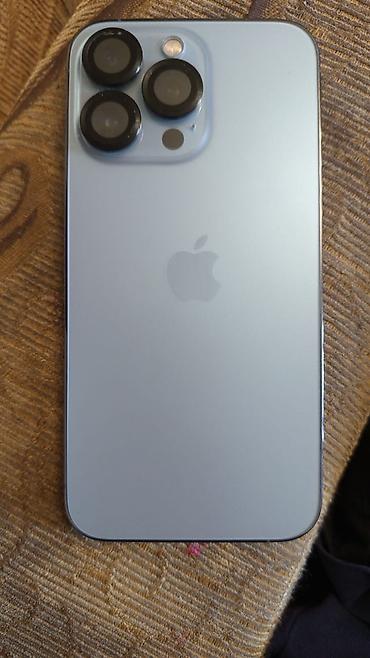note 13 pro plus: IPhone 13 Pro, Б/у, 128 ГБ, Голубой, Чехол, 95 % — 2