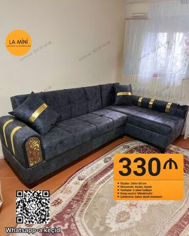 dosekler: Угловой диван, Раскладной, С подъемным механизмом, Велюровая ткань, Бесплатная доставка в черте города