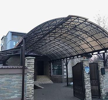 Навесы: Навес, Односкатный, Металл, Поликарбонат, Установка — 3