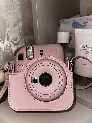 картриджи instax: Fujifilm Instax Mini 12 — моментальная камера в нежно-розовом цвете — 1
