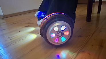 Электротранспорт: LED işıqlı balans skuter (hoverboard) - Ölçü: təxminən 6.5 düymlük — 3