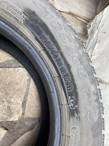 89: Комплект автомобильных шин. 1) 3 шт. Всесезонных шин 195/60 R16 89H — 1