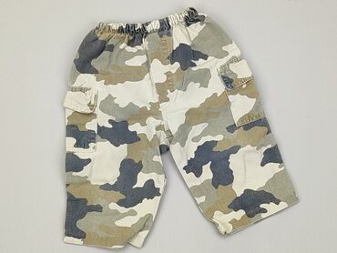 srebrne legginsy dla dzieci: Sweatpants, 6-9 months, condition - Good