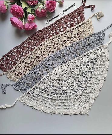 yaylig: Məhsul: Əl işıqlı toxunma bandana/baş yaylığı - Model: Üçbucaq — 6