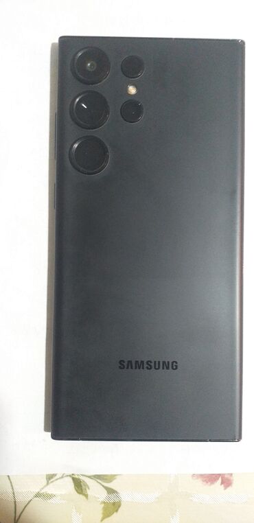Samsung: Samsung Galaxy S22 Ultra, Б/у, цвет - Черный, 2 SIM