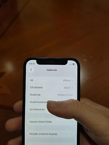 Apple iPhone: IPhone 12 mini, 64 GB, Qara, Simsiz şarj — 1