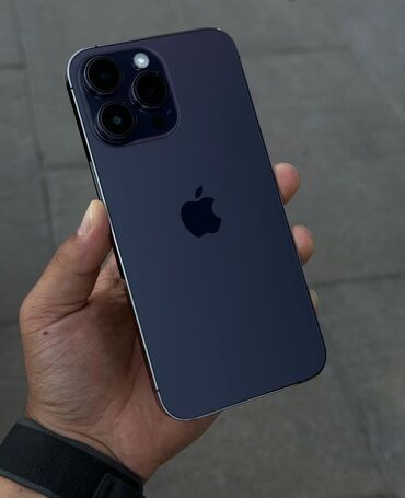 микрофон калонка: IPhone 14 Pro Max, Б/у, 256 ГБ, Deep Purple, 83 %
