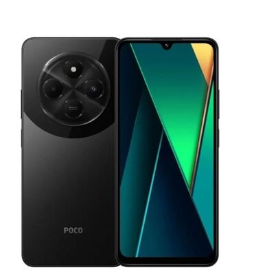 микроволновка сатылат: Poco C75, Жаңы, 128 ГБ, түсү - Кара, 2 SIM