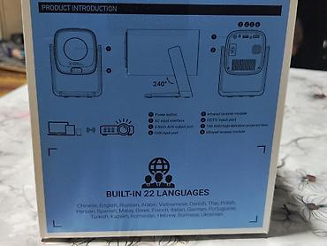 Проекторлор: Проектор Hoco DT7 HD Mini LCD (Android) - Встроенная ОС: Android 9.0 — 2