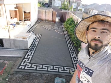 Döşəmə işləri: Xidmət: Həyətyanı sahələr, həyət-dalan, giriş yolları və teraslar üçün — 16