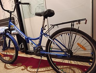 Velosipedlər: 24 lük kruizer velosibeddi,tezedir az işlenib sürülmür,qatlanandi,ve — 3