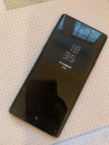 Samsung Galaxy Note 9, Б/у, 512 ГБ, цвет - Черный, 2 SIM