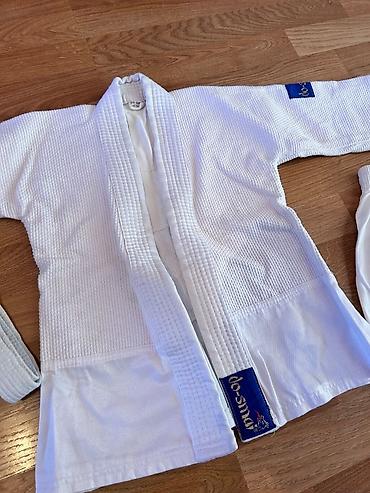 judo kimanosu: Uşaqlar üçün döyüş geyimi (kimono, kimano, xalat) (taekwondo geyimi — 2