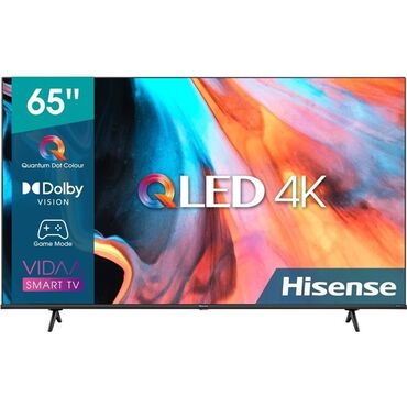 телевизор цена: Продаётся телевизор Hisense 65* дюймов 4K QLED в идеальном состоянии