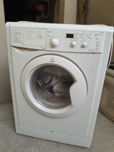 Kompüter, noutbuk və planşetlər: Paltaryuyan maşın Indesit, 7 kq, İşlənmiş, Avtomat, Qurutmasız, Kredit yoxdur