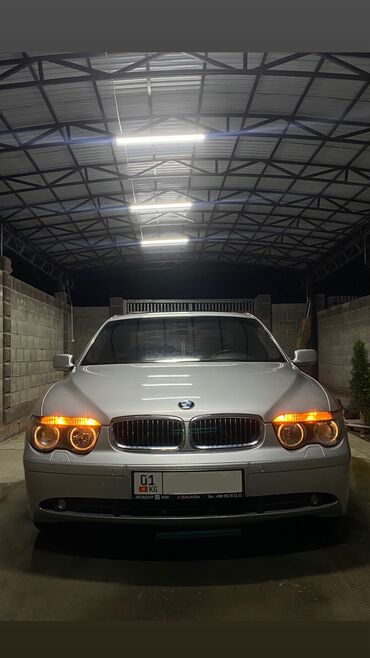 BMW: BMW 7 series: 2002 г., 4.4 л, Автомат, Бензин, Седан