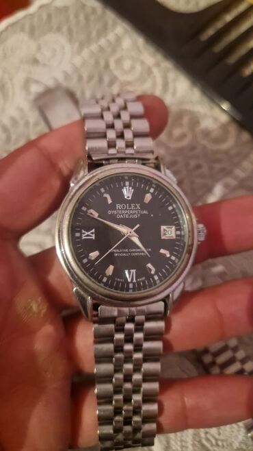 qarin ve bel piylerini eritmek: Новый, Наручные часы, Rolex, цвет - Серебристый