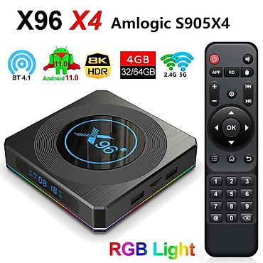 x96 max: Yeni Smart TV boks Pulsuz çatdırılma, Ünvandan götürmə — 2