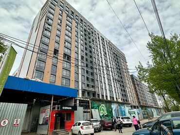 однокомнатная квартира продается: 1 бөлмө, 49 кв. м, 16 кабат, ПСО (өзү оңдоп түзөтүп бүтүү үчүн)
