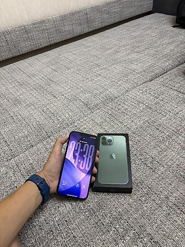iphone 7 silver: IPhone 13 Pro Max, Б/у, 128 ГБ, Alpine Green, Коробка, Кабель, Чехол, 87 % — 3