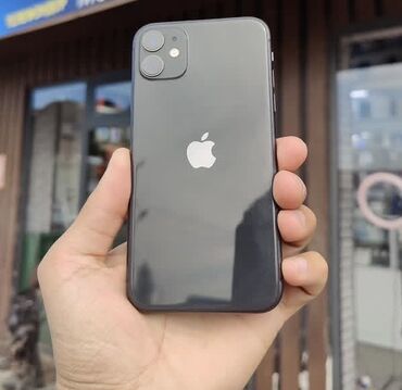Apple iPhone: IPhone 11, Б/у, 128 ГБ, Черный, 84 %