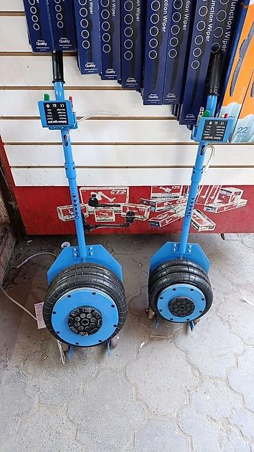 домкрат пневмо: Пневмодомкрат «баллонный» (air bag jack) на колёсном основании - Тип — 1