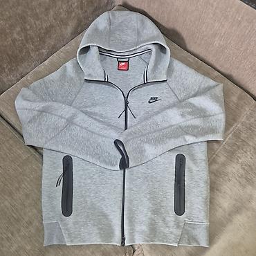 Мужская толстовка, L, Nike, Новый, цвет - Серый, Самовывоз, Платная доставка
