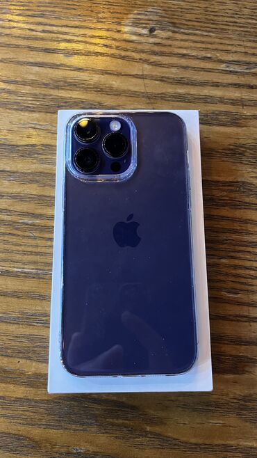 айфон 11 про макс масло: IPhone 14 Pro Max, Колдонулган, 128 ГБ, Deep Purple, Каптама, Куту, 100 %