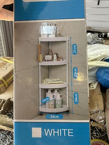 купить полки на стену: Новый, Полка для аксессуаров, Угловая, Китай — 1