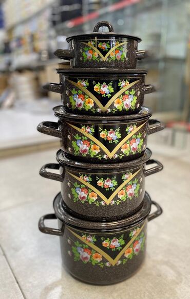 Qazanlar: Qazan, Çuqun, 5 l, Kukmara, Rusiya — 4