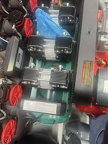 Компрессоры: Компрессор без шумной воздушный Power Action OAC100 Основные — 1