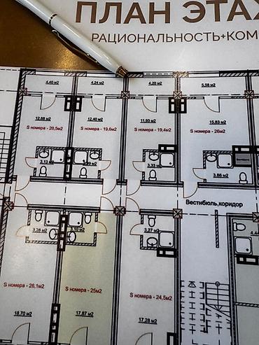studio apartment: 1 комната, 20 м², Кара-Жыгач ж/м Элитка, 2 этаж — 6