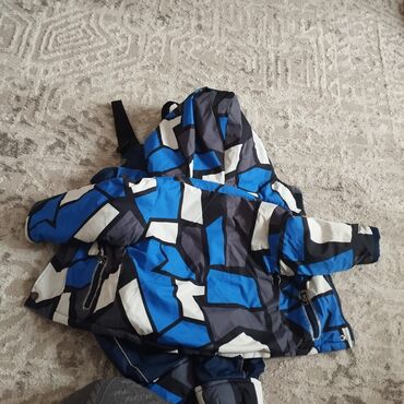 для мальчиков новое: Комплект, цвет - Синий, Б/у