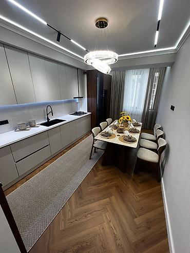 Продажа квартир: 4 комнаты, 107 м², Асанбай мкр Элитка, 10 этаж, Дизайнерский ремонт — 18