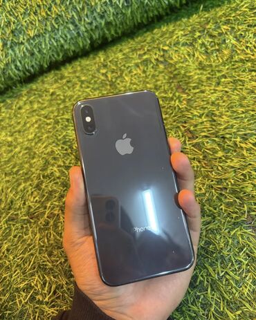 телефон iphone xr: IPhone Xs, Б/у, 64 ГБ, Черный, Защитное стекло, Чехол, 71 %
