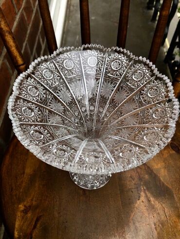 Vazalar: 280-390 AVRO DƏYƏRİ VINTAGE Çexoslovakiya 20 əsr xrustal əntiq əşya — 3